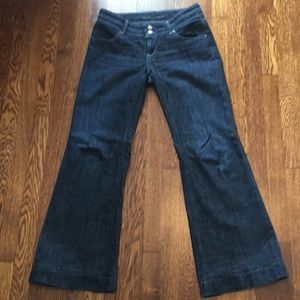 Banana Republic wide legged jeans